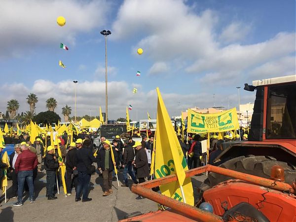 XYLELLA: COLDIRETTI, MIGLIAIA IN PIAZZA A LECCE CON I TRATTORI