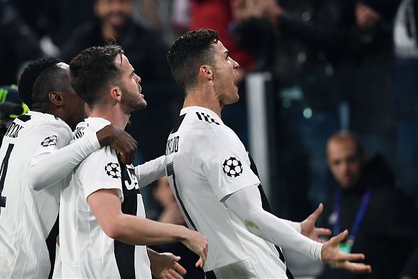 CALCIO: CHAMPIONS. TRIS RONALDO, JUVE RIBALTA ATLETICO MADRID