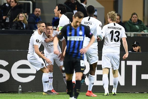 CALCIO: EUROPA LEAGUE. INTER ELIMINATA, EINTRACHT VINCE PER 1-0