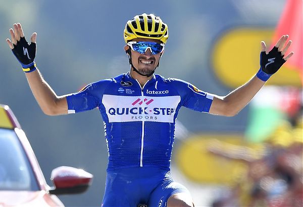 CICLISMO: MILANO-SANREMO. TRIONFA ALAPHILIPPE, NIBALI CHIUDE OTTAVO