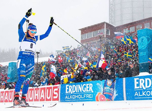 BIATHLON: CDM DONNE. AZZURRA WIERER CONQUISTA SFERA CRISTALLO