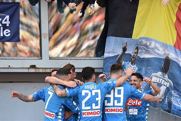 CALCIO: SERIE A. POKER NAPOLI A ROMA, VITTORIA SALVEZZA DEL BOLOGNA