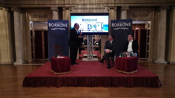 TV, GERRY SCOTTI NUOVO TESTIMONIAL CAFFÈ BORBONE