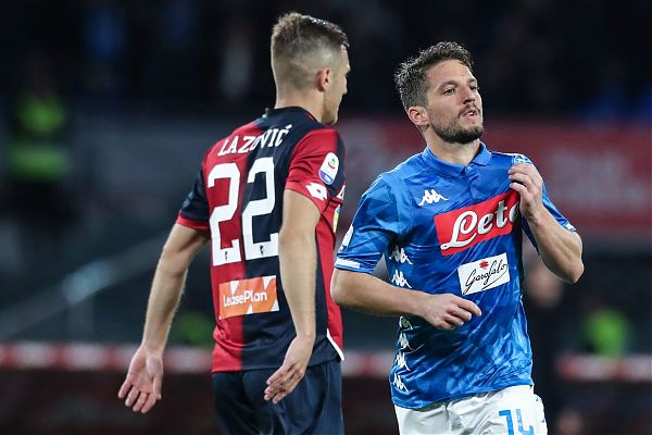 CALCIO: SERIE A. NAPOLI-GENOA 1-1, RINVIATA FESTA SCUDETTO JUVE