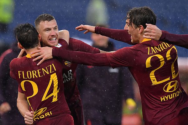 CALCIO: SERIE A. ROMA-UDINESE 1-0, DECIDE UN GOL DI DZEKO