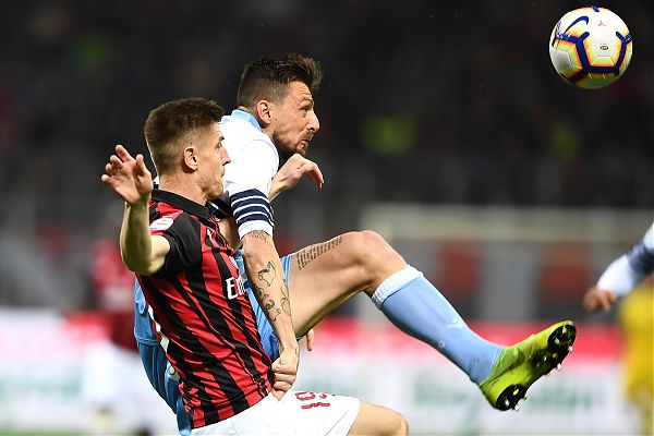 CALCIO: SERIE A. KESSIE SU RIGORE, MILAN-LAZIO 1-0, ROSSONERI QUARTI