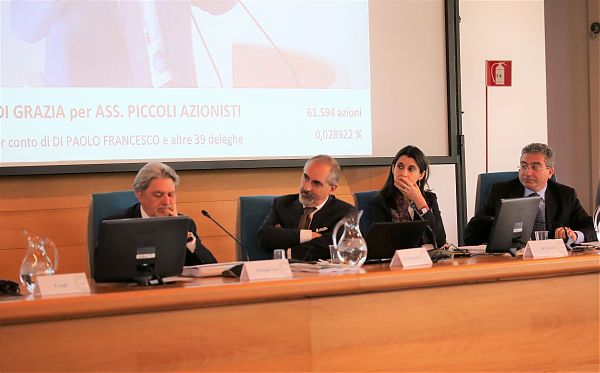 ACEA: OK SOCI A BILANCIO E DIVIDENDO, AL COMUNE DI ROMA OLTRE 77 MLN