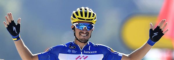 CICLISMO: FRECCIA VALLONE. ALAPHILIPPE VINCE SU FUGLSANG E ULISSI