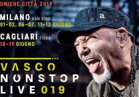 MUSICA:VASCO NON STOP LIVE,OLTRE 300MILA BIGLIETTI PER 6 DATE A MILANO