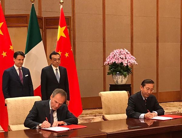 ITALGAS: PROTOCOLLO INTESA IN CINA CON SGCC PER DISTRIBUZIONE GAS