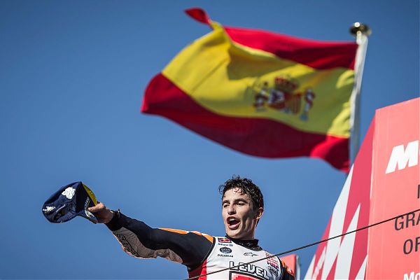 MOTOMONDIALE: GP SPAGNA. MARQUEZ VINCE DAVANTI A RINS E VINALES