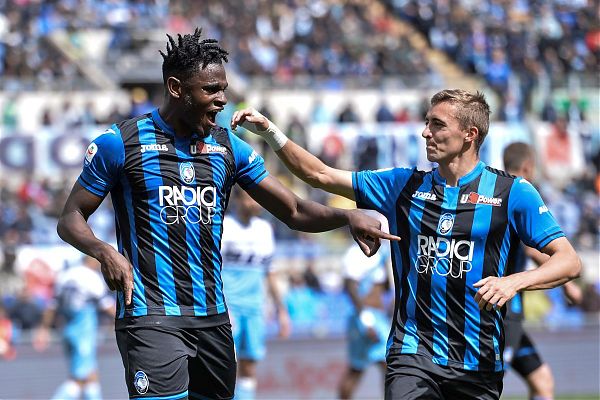 CALCIO: SERIE A. ATALANTA DA CHAMPIONS E LAZIO KO, FROSINONE IN B