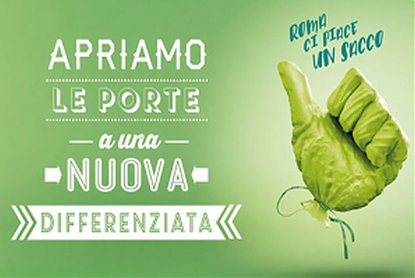 ROMA, NUOVA DIFFERENZIATA PER ALTRI 22MILA RESIDENTI VI MUNICIPIO