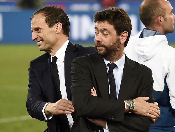 CALCIO: JUVE. AGNELLI “MIA SCELTA PIÙ DIFFICILE”, ALLEGRI “EMOZIONATO”