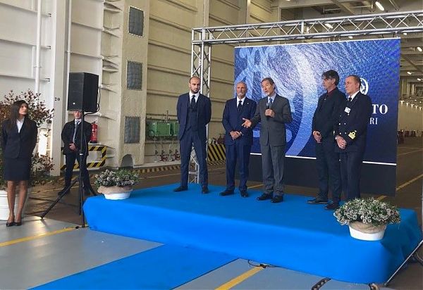 A CATANIA CERIMONIA VIAGGIO INAUGURALE NAVE “MARIA GRAZIA ONORATO”