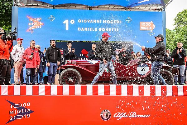 AUTO: 1000 MIGLIA. DOPPIETTA DELL’ALFA ROMEO