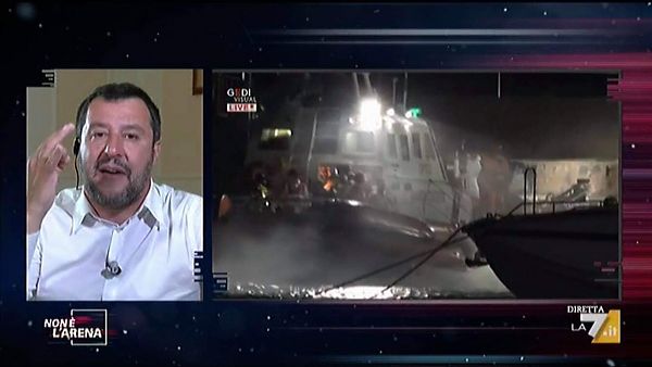 SEA WATCH, SALVINI “PRONTO A DENUNCIARE CHI FA SBARCARE IRREGOLARI”