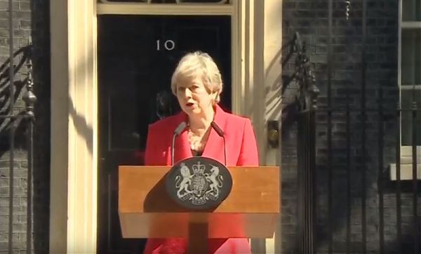 THERESA MAY RASSEGNA DIMISSIONI, “LASCIO IL 7 GIUGNO”