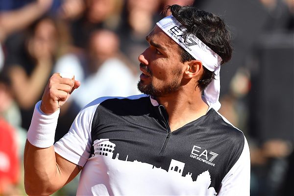 TENNIS: ROLAND GARROS. FOGNINI VOLA AGLI OTTAVI, CARUSO ELIMINATO