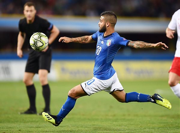 NAZIONALE, INSIGNE “DURA IN GRECIA, QUALITÀ E GIOCO PER VINCERE”