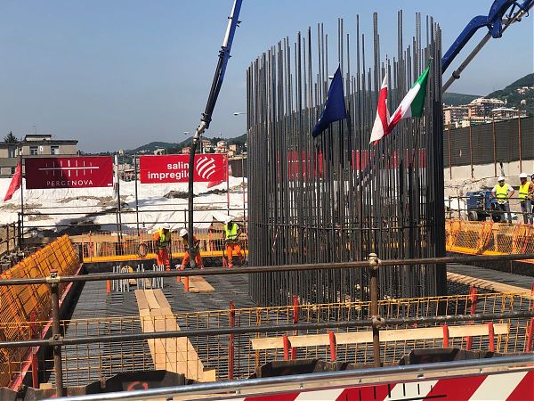 GETTO PRIMA FONDAZIONE PONTE GENOVA, SALINI “PIETRA MILIARE”