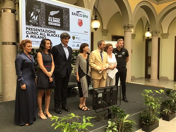 ALL’IDROSCALO DI MILANO IL PRIMO CAMP ITALIANO DEGLI ALL BLACKS