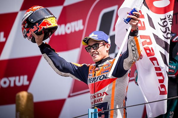 MARQUEZ DOMINA IN GERMANIA E IL MONDIALE SI AVVICINA, ROSSI 8°