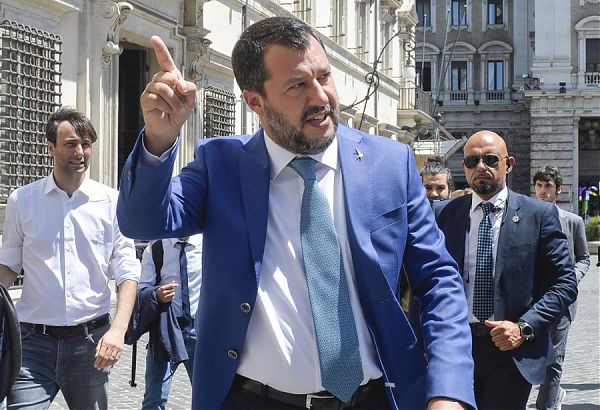 SALVINI “PAROLE DI CONTE? MI INTERESSANO MENO DI ZERO”