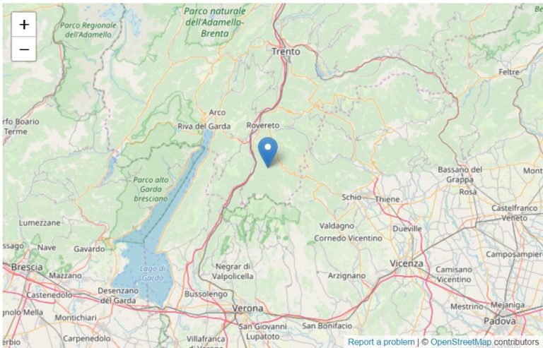 PAURA PER DUE SCOSSE DI TERREMOTO NEL POTENTINO E IN TRENTINO