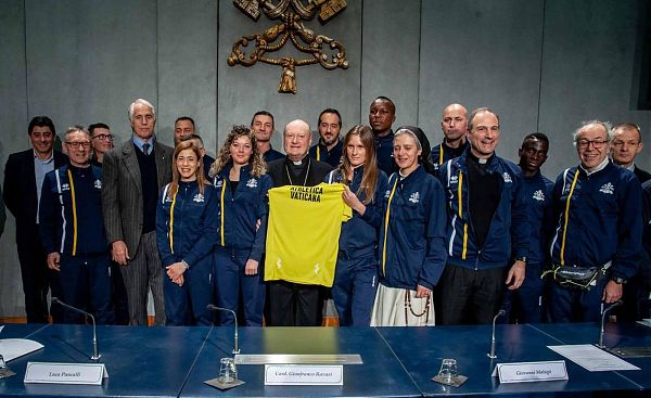 ATHLETICA VATICANA TRA I PROMOTORI DELLA 3^ HALF MARATHON VIA PACIS