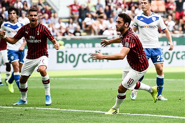PRIMA VITTORIA PER IL MILAN DI GIAMPAOLO, 1-0 CONTRO IL BRESCIA