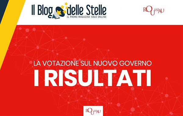 CONTE BIS, SU ROUSSEAU IL 79% DICE SÌ AL GOVERNO M5S-PD