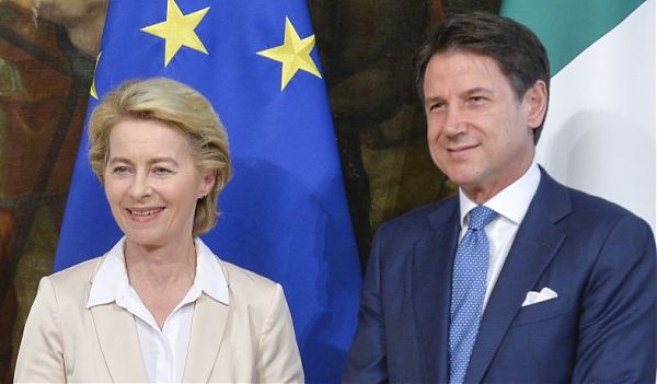 UE, CONTE INCONTRA VON DER LEYEN A BRUXELLES