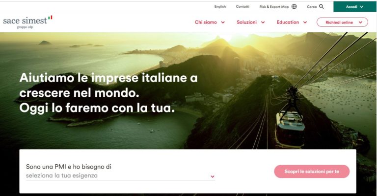 SACE PUNTA SUL DIGITALE PER PORTARE LE IMPRESE ITALIANE ALL’ESTERO