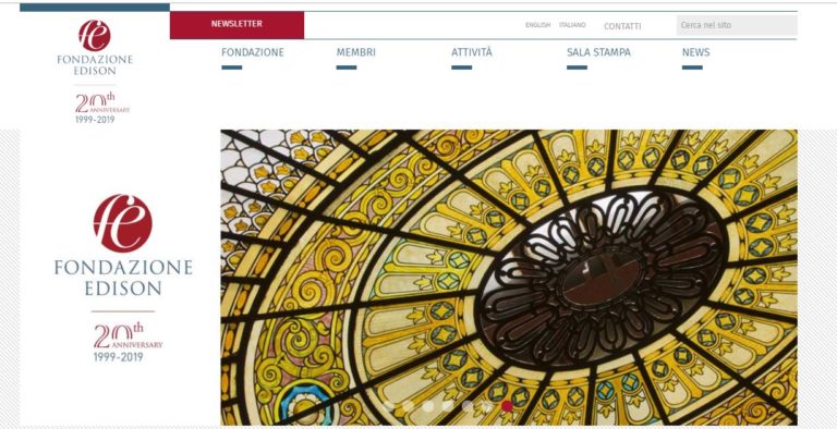 LA FONDAZIONE EDISON FESTEGGIA 20 ANNI