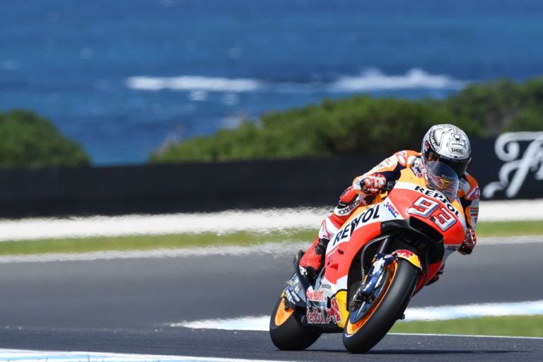 MARQUEZ È IMPRENDIBILE NELLE LIBERE DI ARAGON