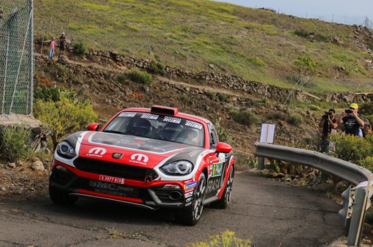 SUCCESSO ABARTH 124 RALLY IN SPAGNA, BARBERINI VINCE A LE CASTELLET