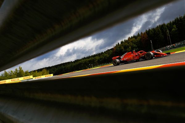GP BELGIO. KIMI RAIKKONEN E LA FERRARI DAVANTI A TUTTI IN FP2