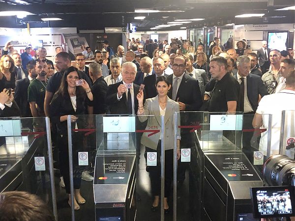 A ROMA IL VIAGGIO IN METRO DIVENTA CONTACTLESS