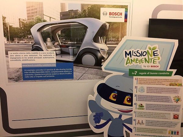 BOSCH A BORDO DEL TRENO VERDE