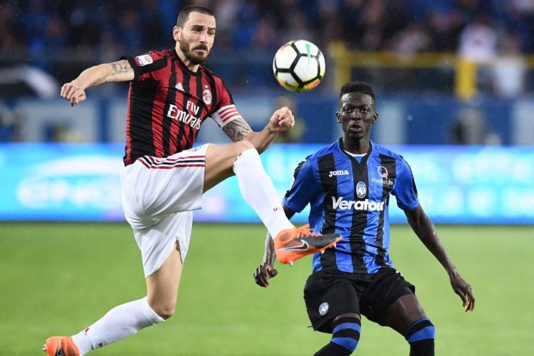 ATALANTA-MILAN 1-1, ROSSONERI IN EUROPA LEAGUE