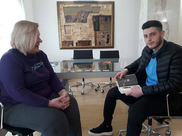 FRANCONI INCONTRA CAMPIONE PARALIMPICO TELESCA