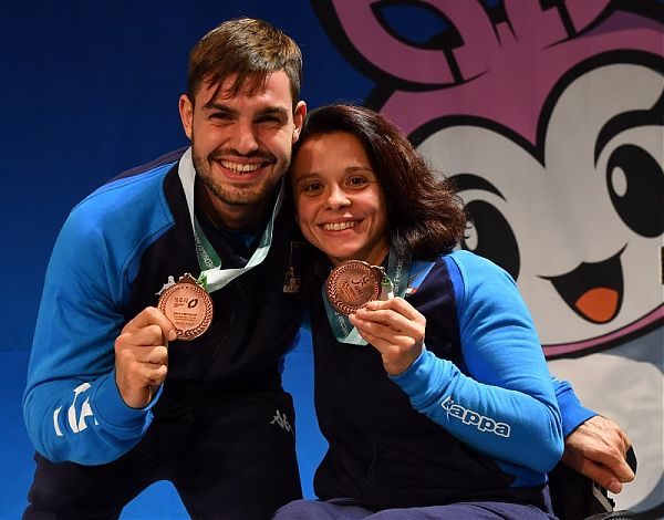 PRIME DUE MEDAGLIE AZZURRE AI MONDIALI PARALIMPICI