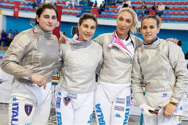 AZZURRE SCIABOLA TRIONFANO A TUNISI