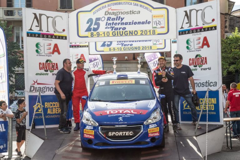 PEUGEOT COMPETITION, LEONARDI TRIONFA, GUGLIELMINI NUOVO LEADER