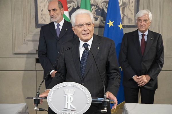 MATTARELLA “ORA LA PAROLA AL PARLAMENTO”