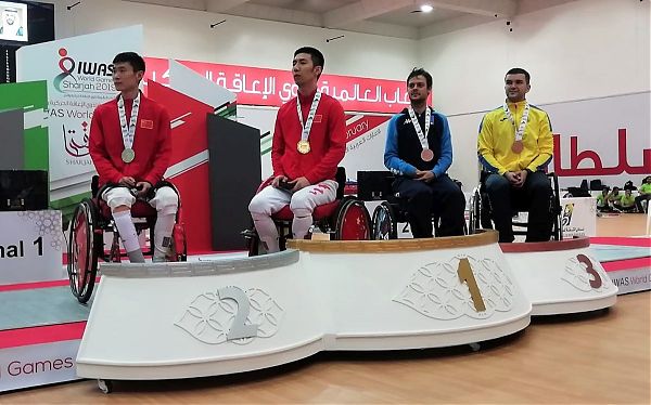 CDM SCHERMA PARALIMPICA. A SHARJA TERZO POSTO PER MATTEO BETTI