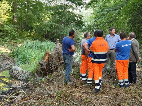 SOPRALLUOGO DI ROSA AI LAGHI DI MONTICCHIO