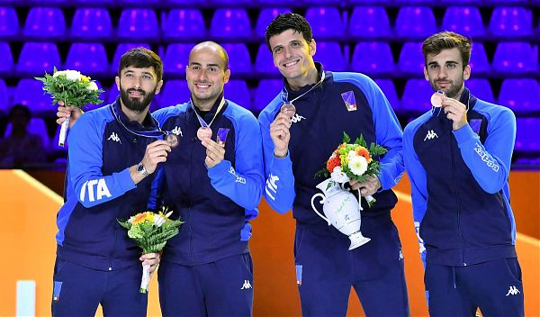 FIORETTO DI BRONZO, ITALIA A QUOTA 8 MEDAGLIE