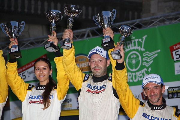 SUZUKI RALLY CUP, QUINTO ROUND A RIVIA MENTRE POGGIO TORNA LEADER